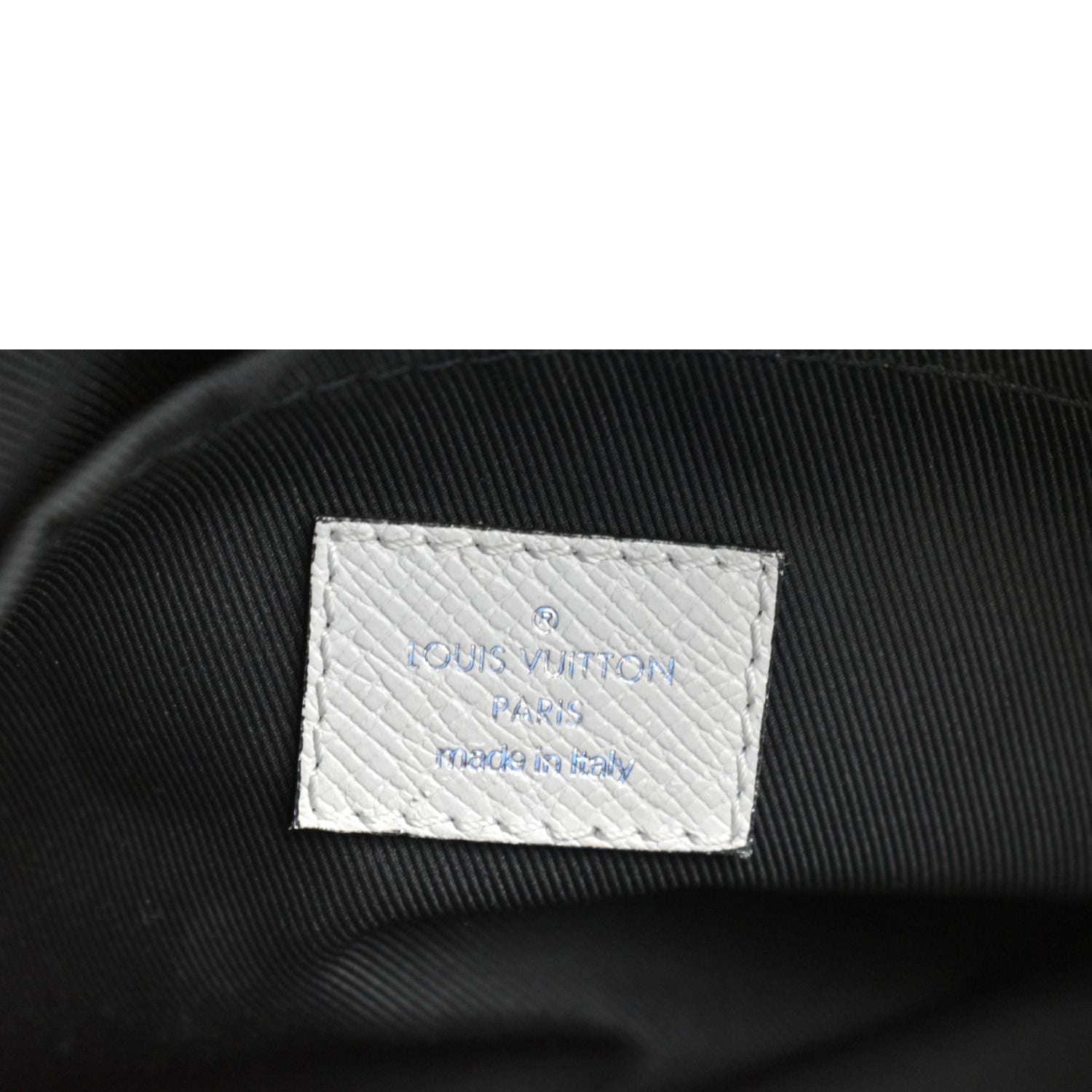 Louis Vuitton Outdoor Messenger Blue Taiga Monogram Silver Hardware –  Madison Avenue Couture