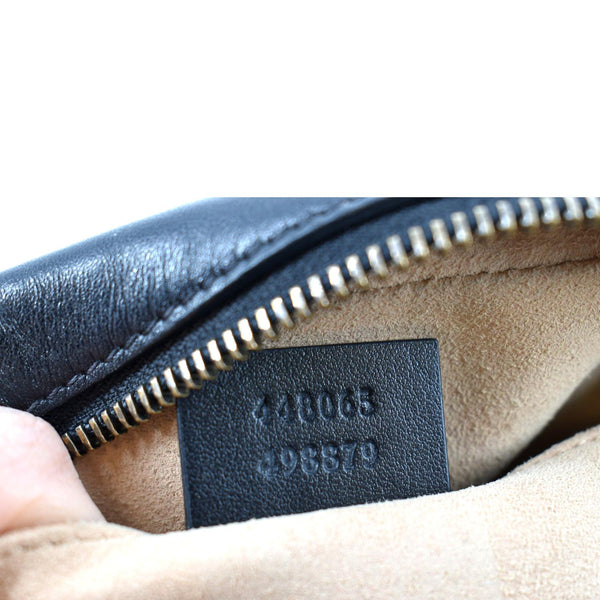 Gucci GG Marmont Matelasse Mini Leather Crossbody Bag - Serial Number