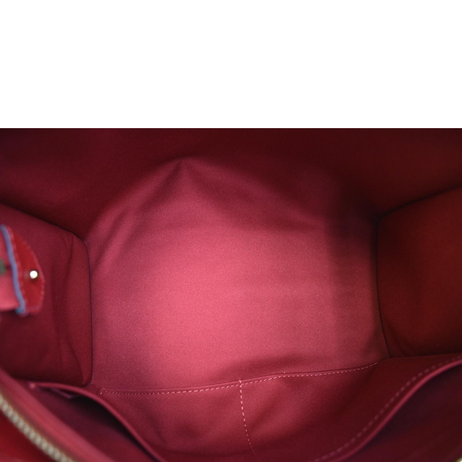Louis Vuitton Red Monogram Empreinte Sully PM For Sale at 1stDibs