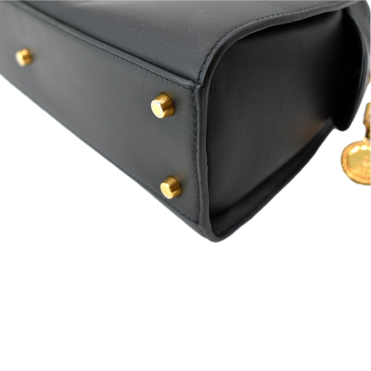 Vintage Black and Gold Bowling Bag 