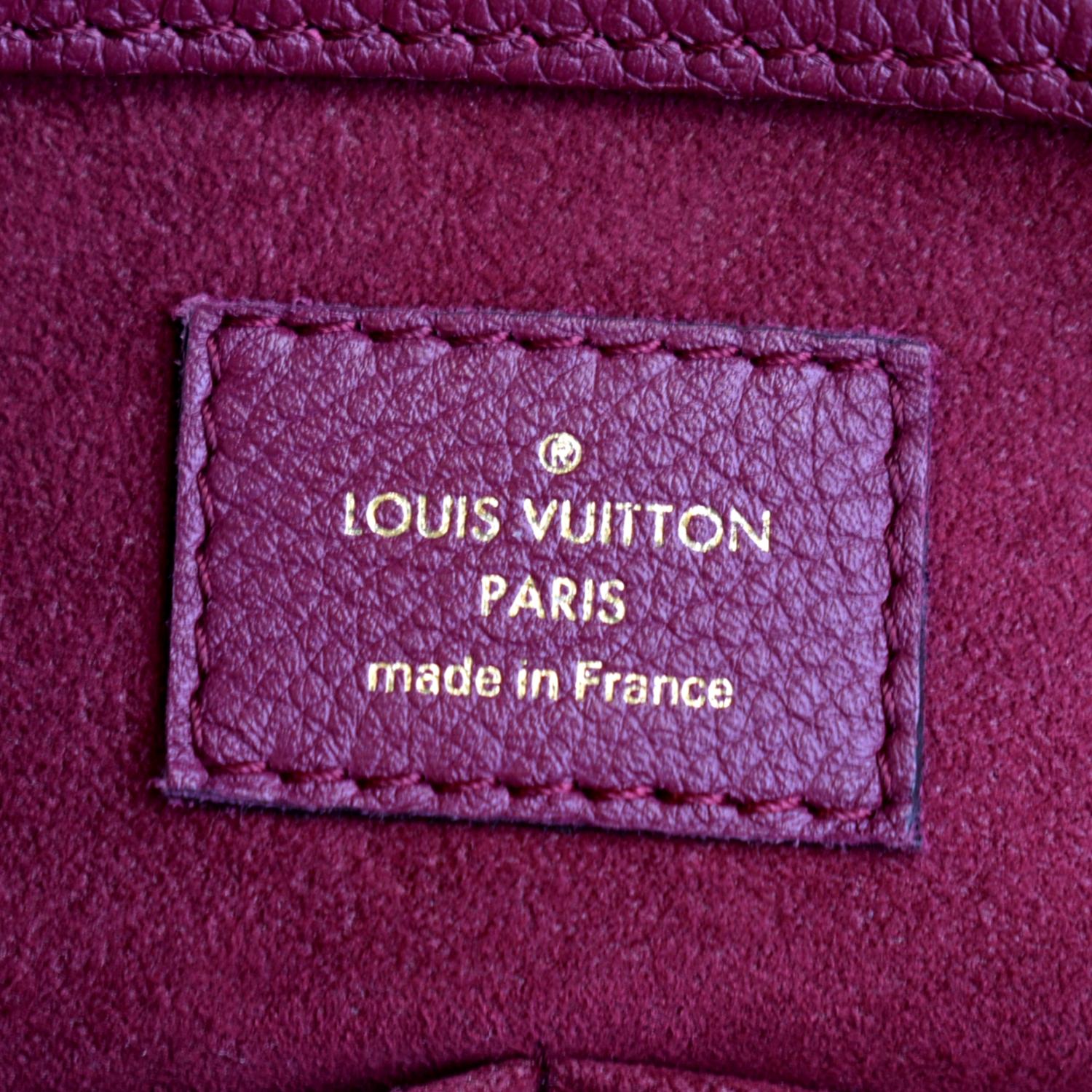 Louis Vuitton Pallas Shopper Monogram Canvas and Calfskin