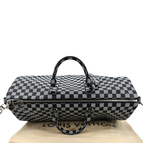 Louis Vuitton Keepall Bandouliere 50 Damier Travel Bag - Top