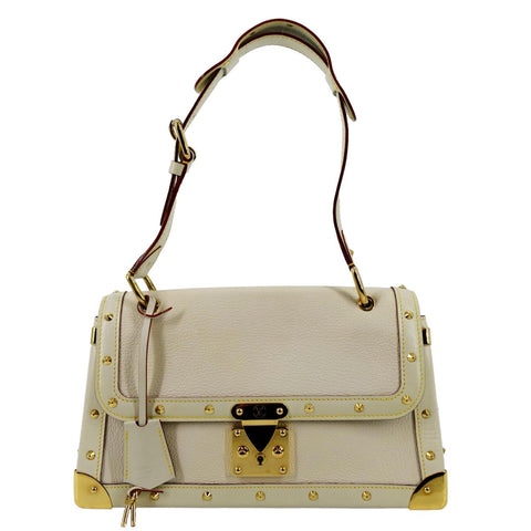 LOUIS VUITTON Suhali Le Talentueux Leather Shoulder Bag White