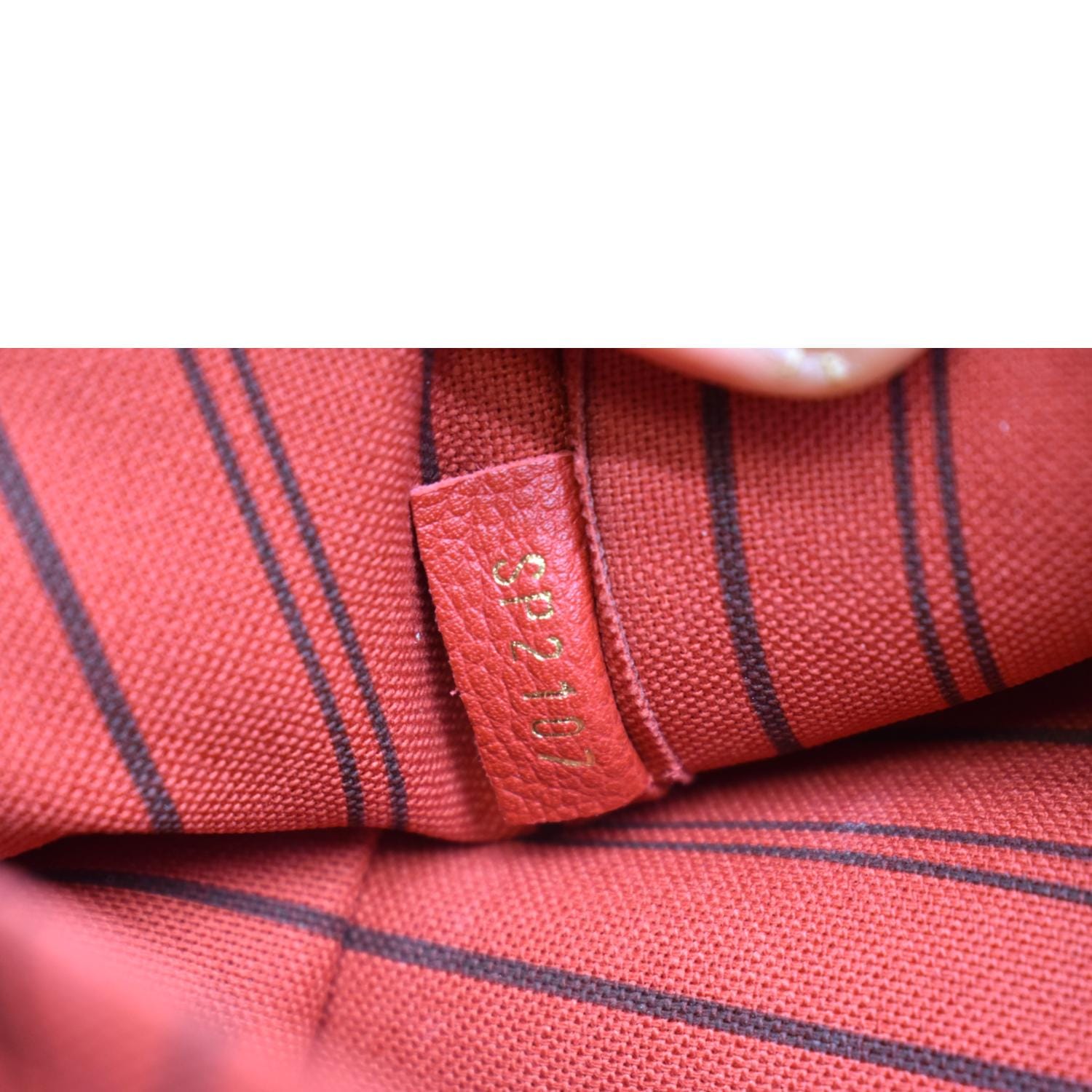 Louis Vuitton M41196 Montaigne MM Satchel Monogram Empreinte Amplant Pink  Berry