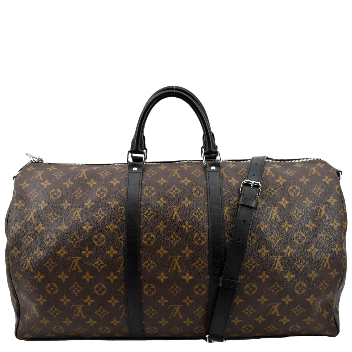 Used louis vuitton keepall bandouliere 55 duffel bag