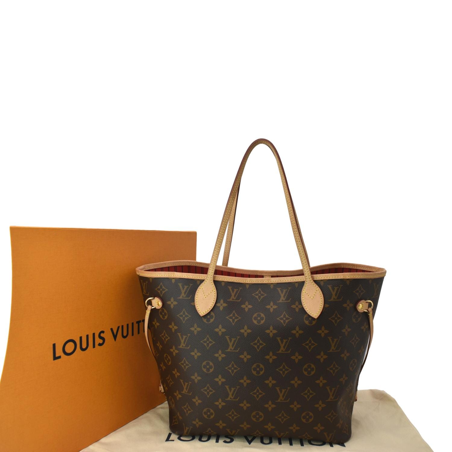 Louis Vuitton V Tote MM Monogram Canvas Tote Bag - DDH