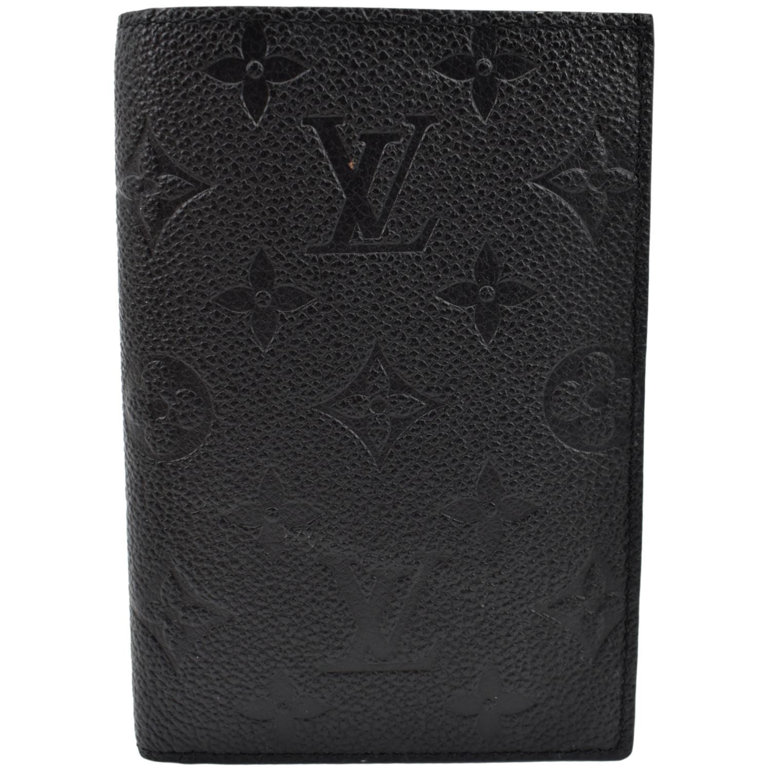 Louis Vuitton Passport Holder Monogram Empreinte Wallet - Front