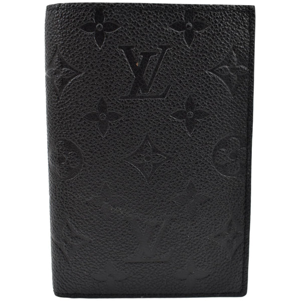 Louis Vuitton Passport Holder Monogram Empreinte Wallet - Front