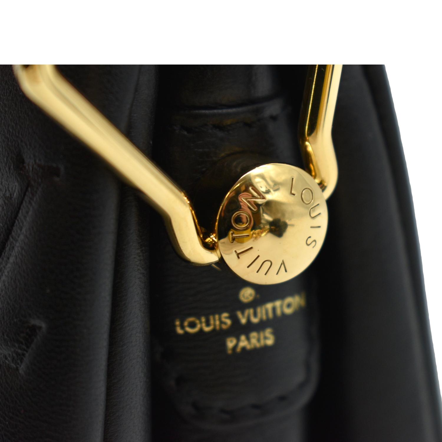 Louis Vuitton Black Monogram Coussin BB Calfskin Leather Purse Crossbody  M21259