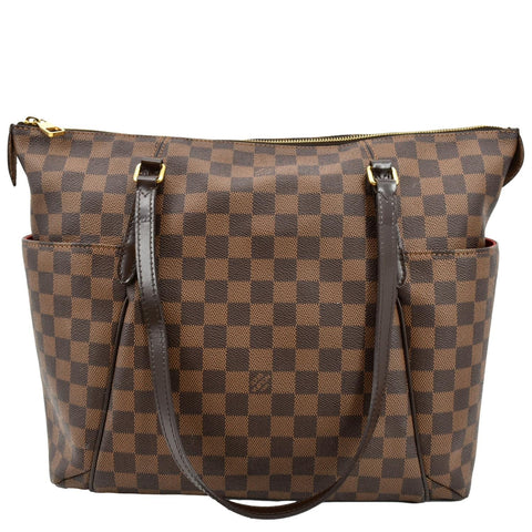 LOUIS VUITTON  Totally MM Damier Ebene Shoulder Bag Brown