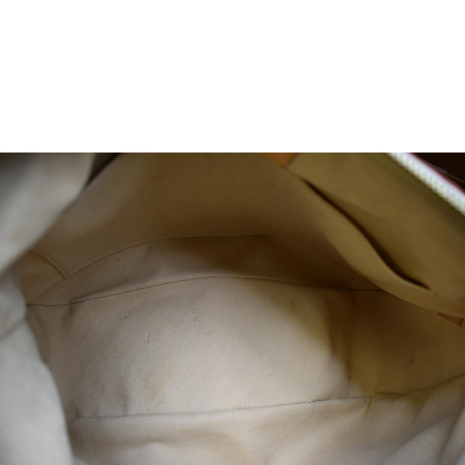 Louis Vuitton White Damier Azur Siracusa PM Cloth ref.691393