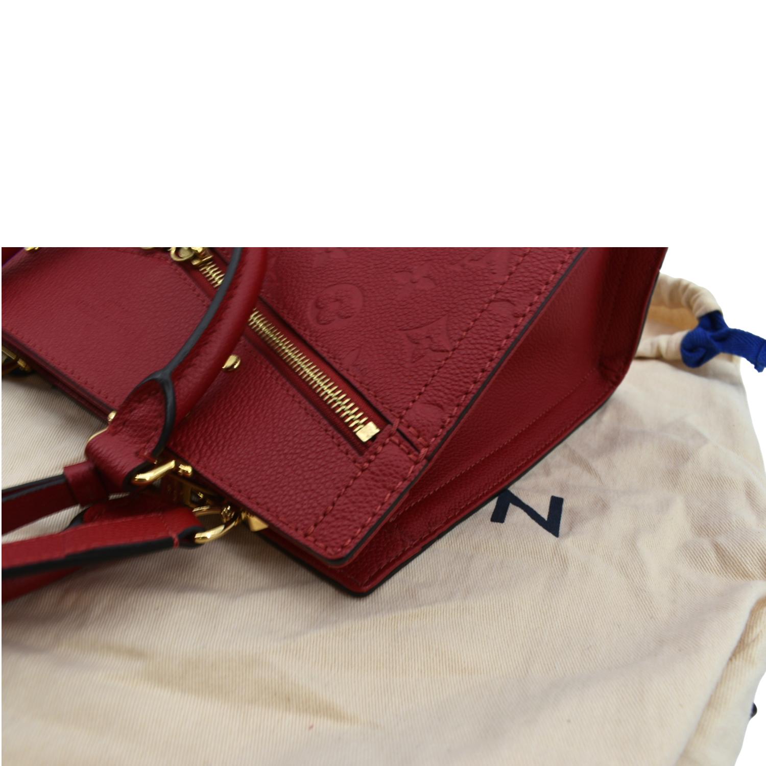 Louis Vuitton Sully PM Monogram Empreinte Leather Bag