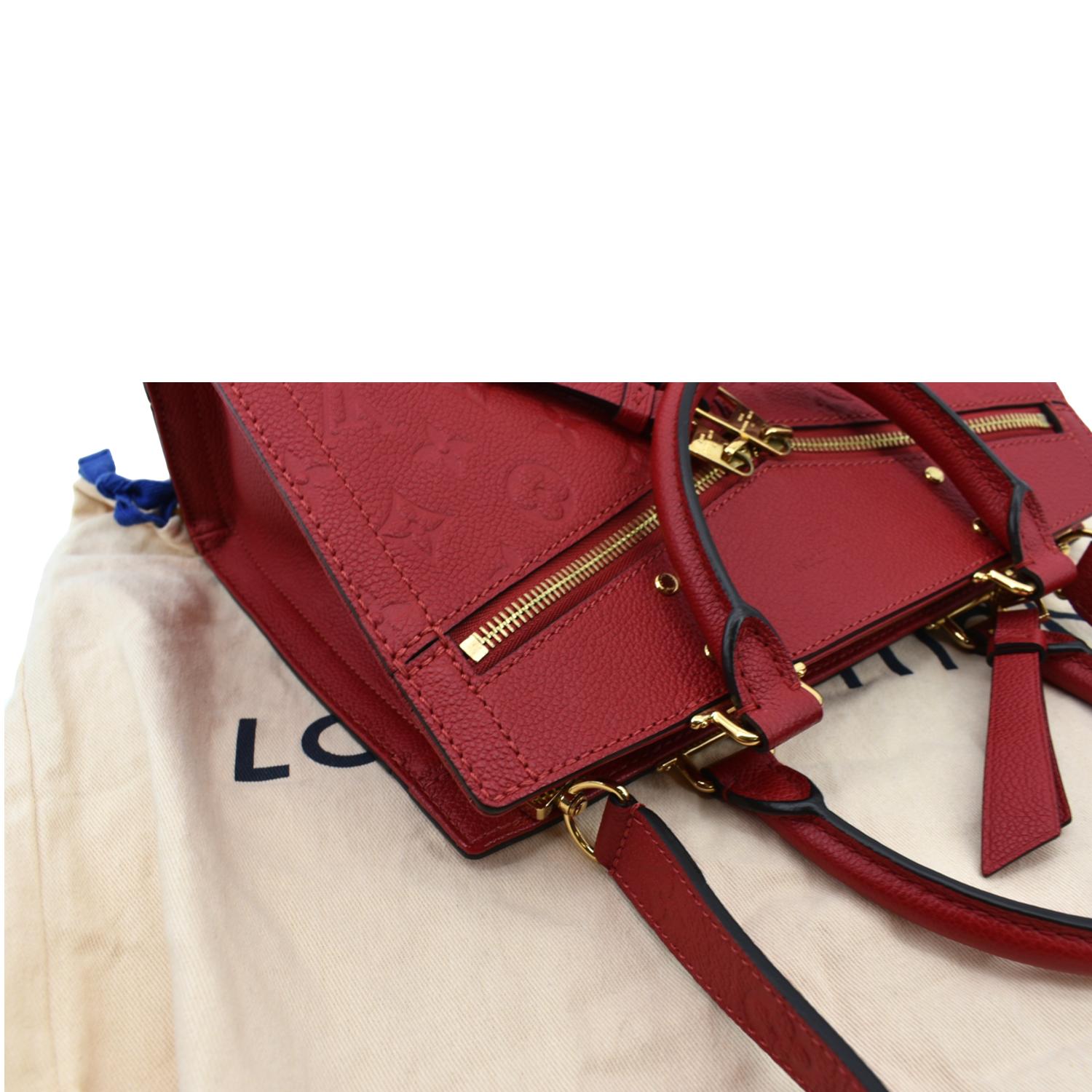 Louis Vuitton Monogram Empreinte Leather Sully PM Satchel (SHF-19494) –  LuxeDH