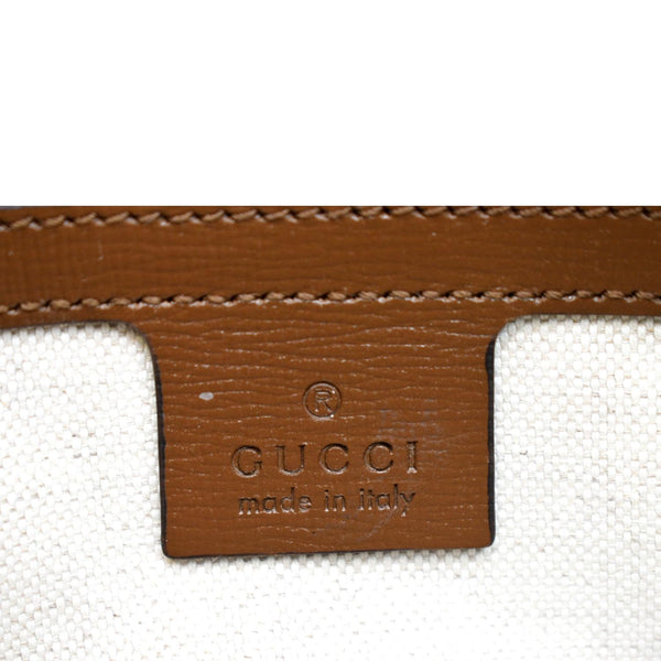 Gucci Fake/Not GG Supreme Canvas Belt Bag in Beige - Made In Italy