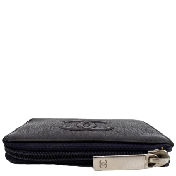 Chanel O Key Pouch Timeless Caviar Leather Small Purse - Top