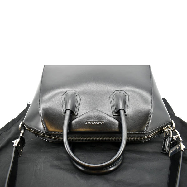 Givenchy Antigona Medium Calfskin Leather Shoulder Bag - Top