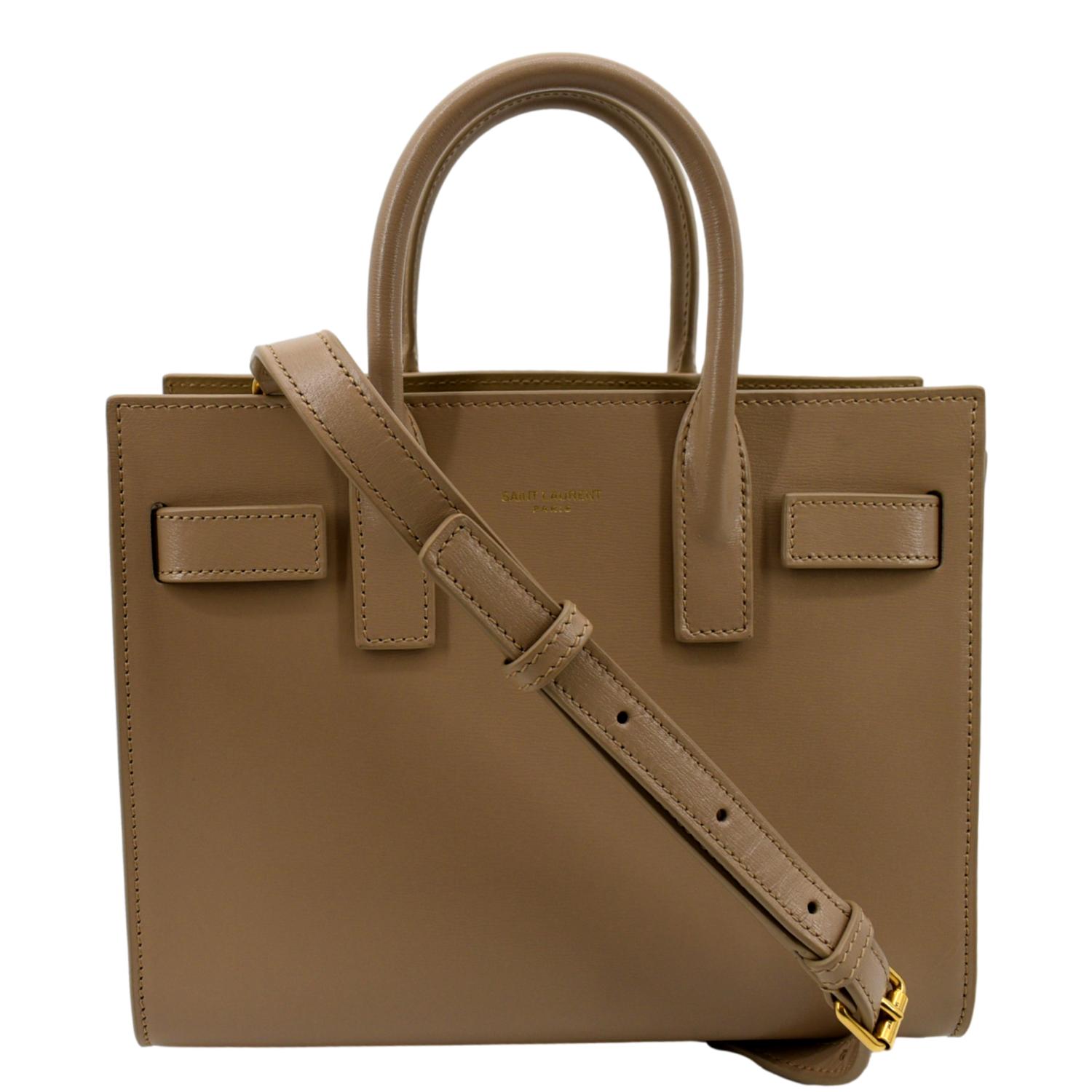 Yves Saint Laurent Sac De Jour Nano Smooth Shoulder Bag - Front