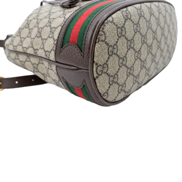 GUCCI Ophidia GG Supreme Canvas Bucket  Bag Beige 540457
