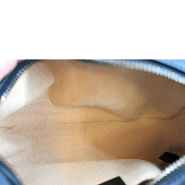 Gucci GG Marmont Matelasse Mini Leather Crossbody Bag - Inside