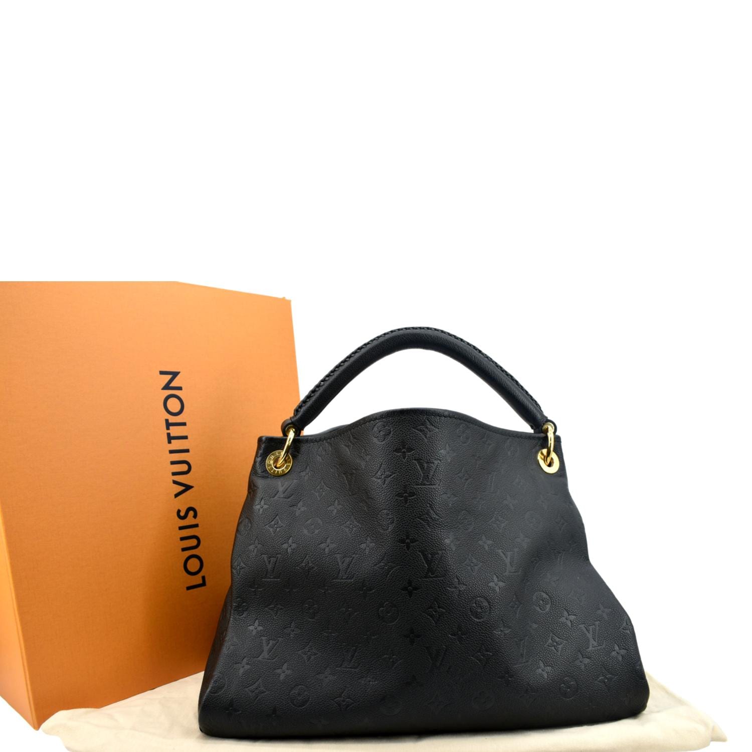 Louis Vuitton Artsy Infini Black Monogram Empreinte Leather Hobo Bag -  MyDesignerly