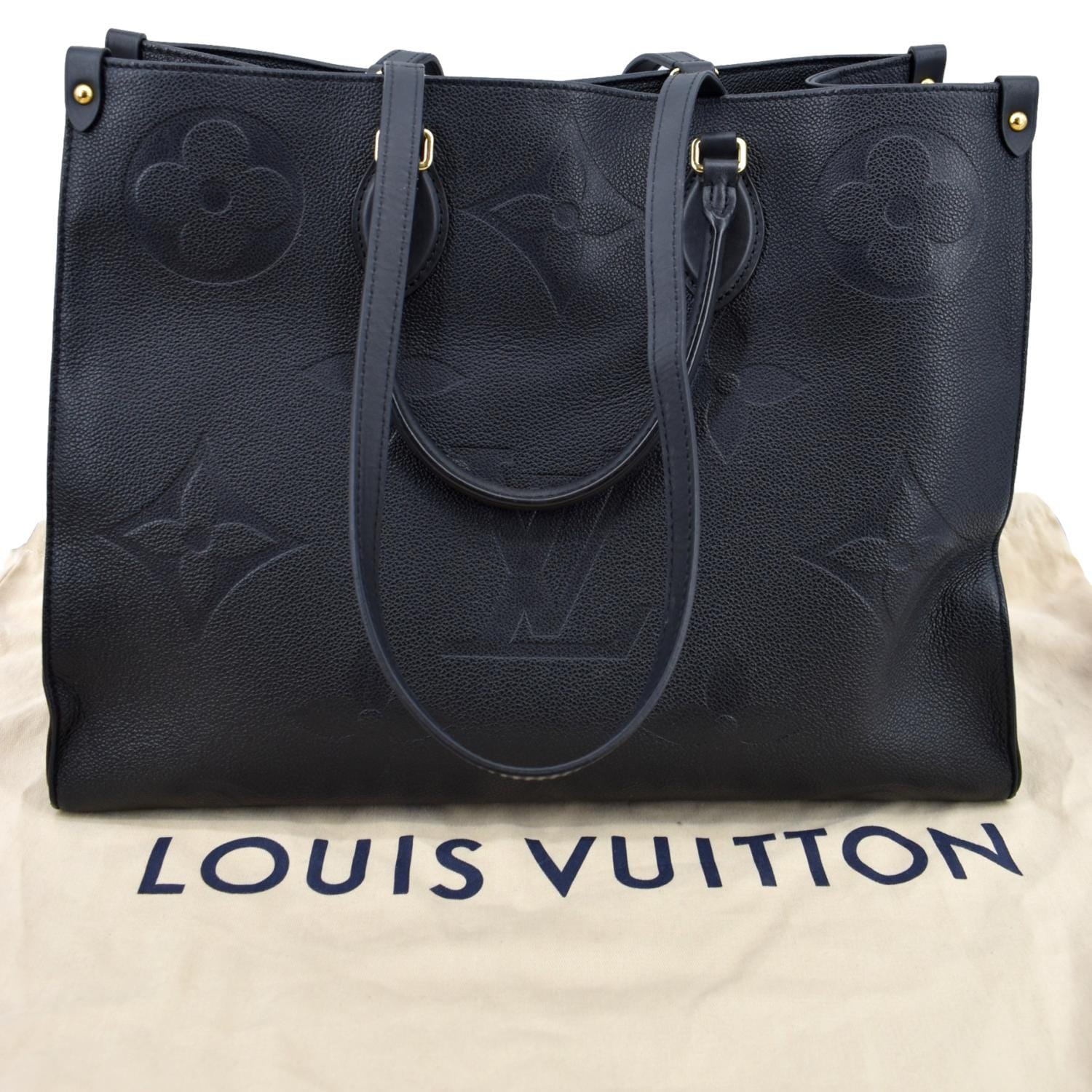 Louis Vuitton GM Monogram On The Go Tote - Black - EXCELLENT CONDITION!