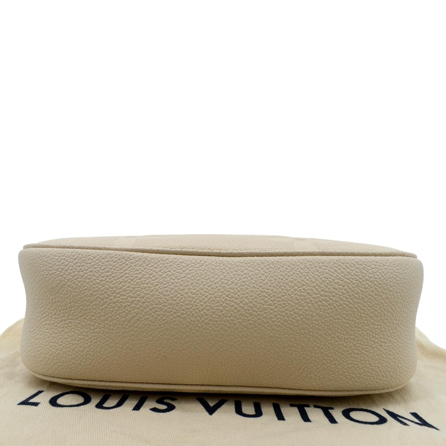 Bagatelle leather handbag Louis Vuitton Beige in Leather - 35040285