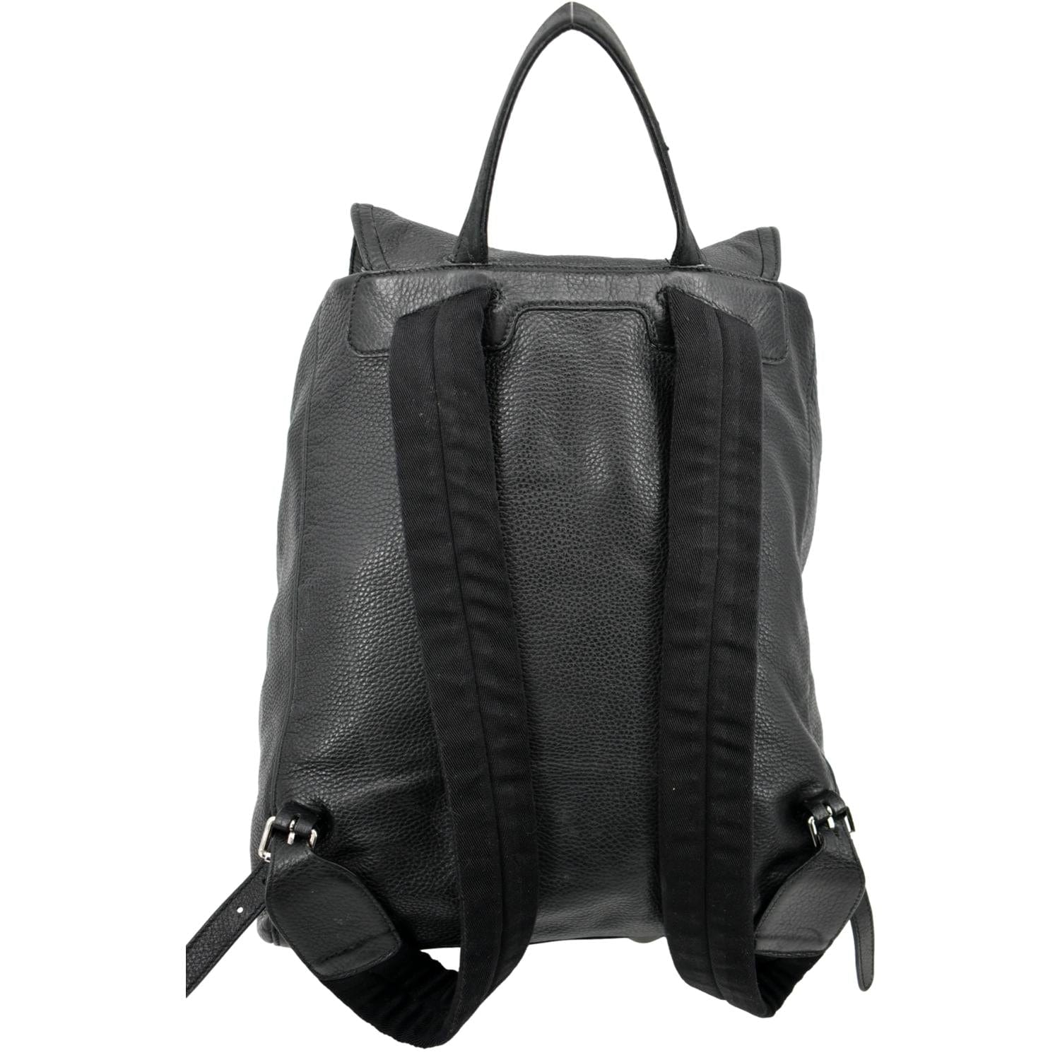 GUCCI GG Pebbled Leather Backpack Grey 322061