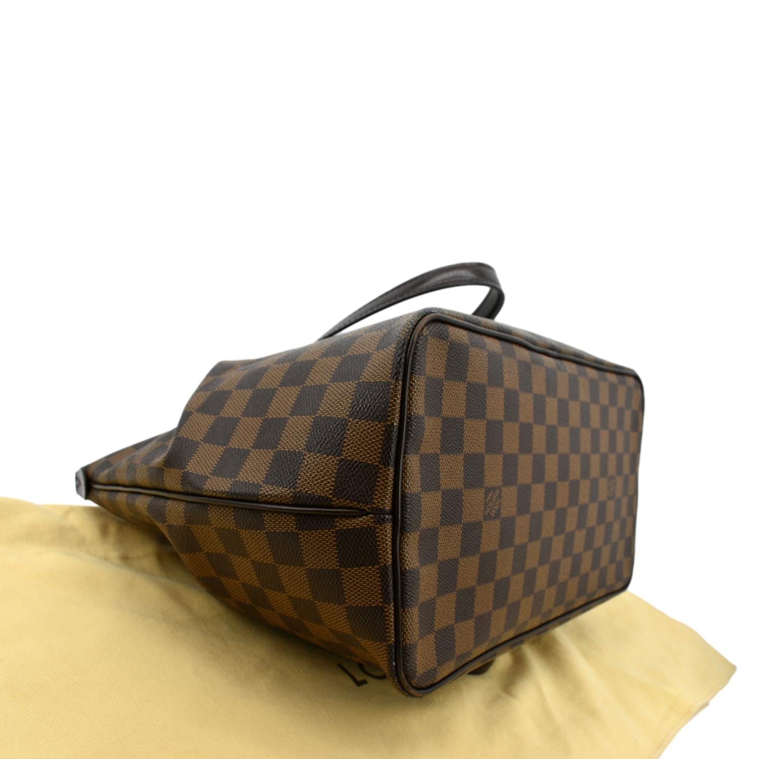 LOUIS VUITTON Westminster GM Damier Ebene Tote Shoulder Bag Brown