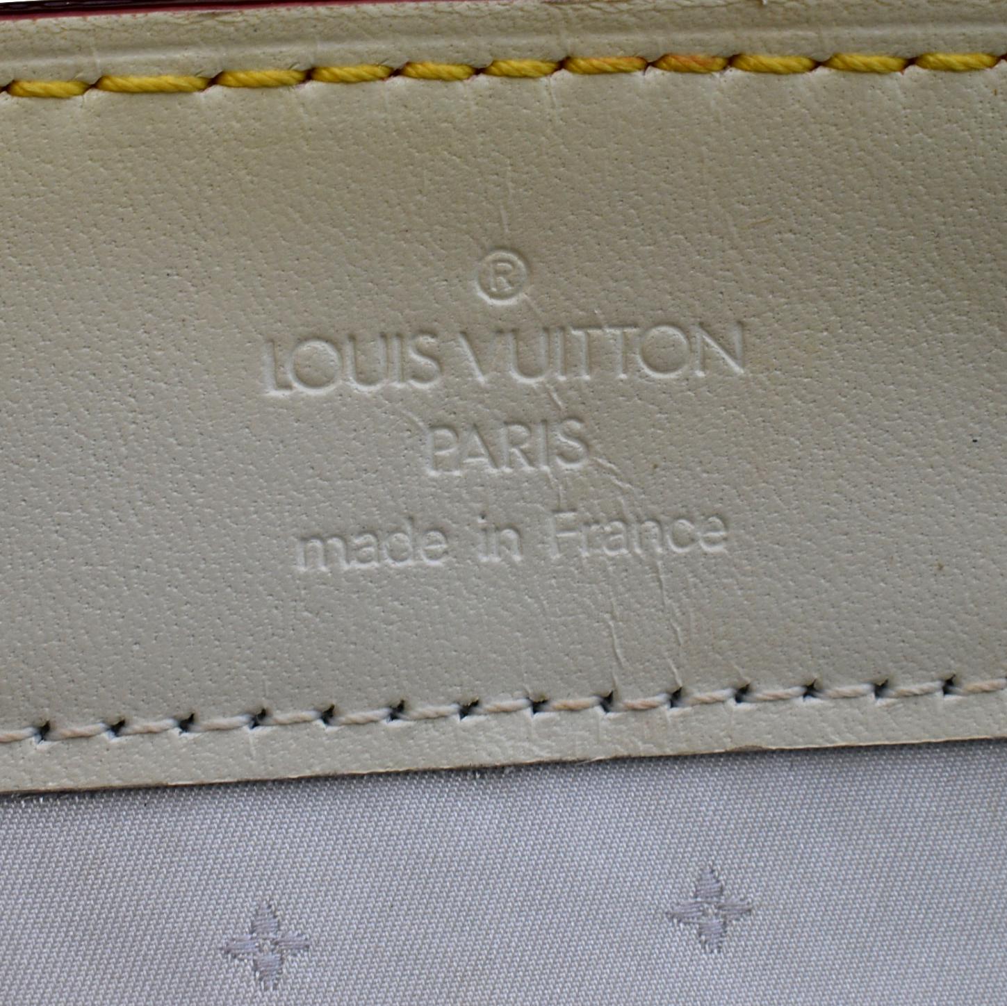 Le talentueux leather handbag Louis Vuitton White in Leather