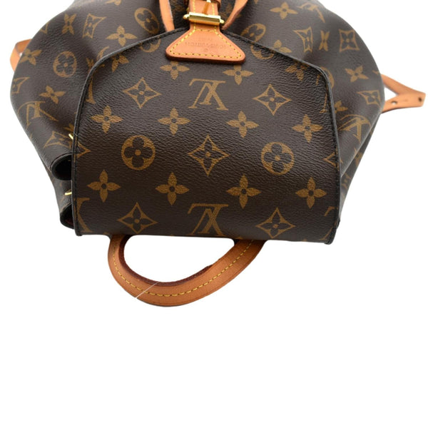 Louis Vuitton Montsouris Monogram Canvas Backpack Bag Brown-Top