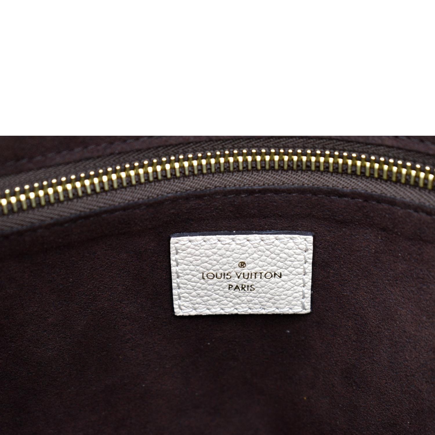 Louis Vuitton Tourterelle Monogram Giant Empreinte Leather Neverfull mm NM Bag