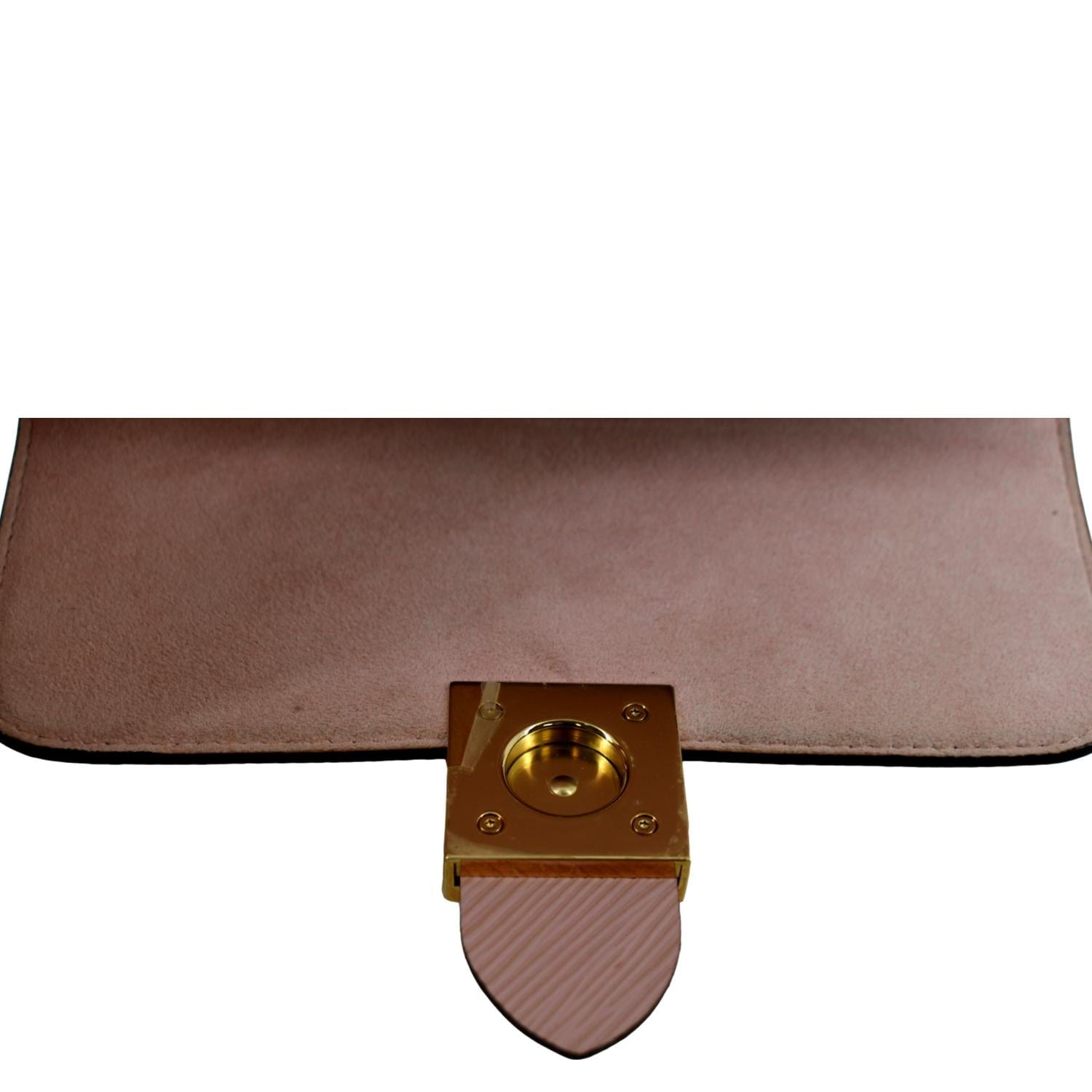 Louis Vuitton Coquelicot EPI Leather LOCKY Bb Bag