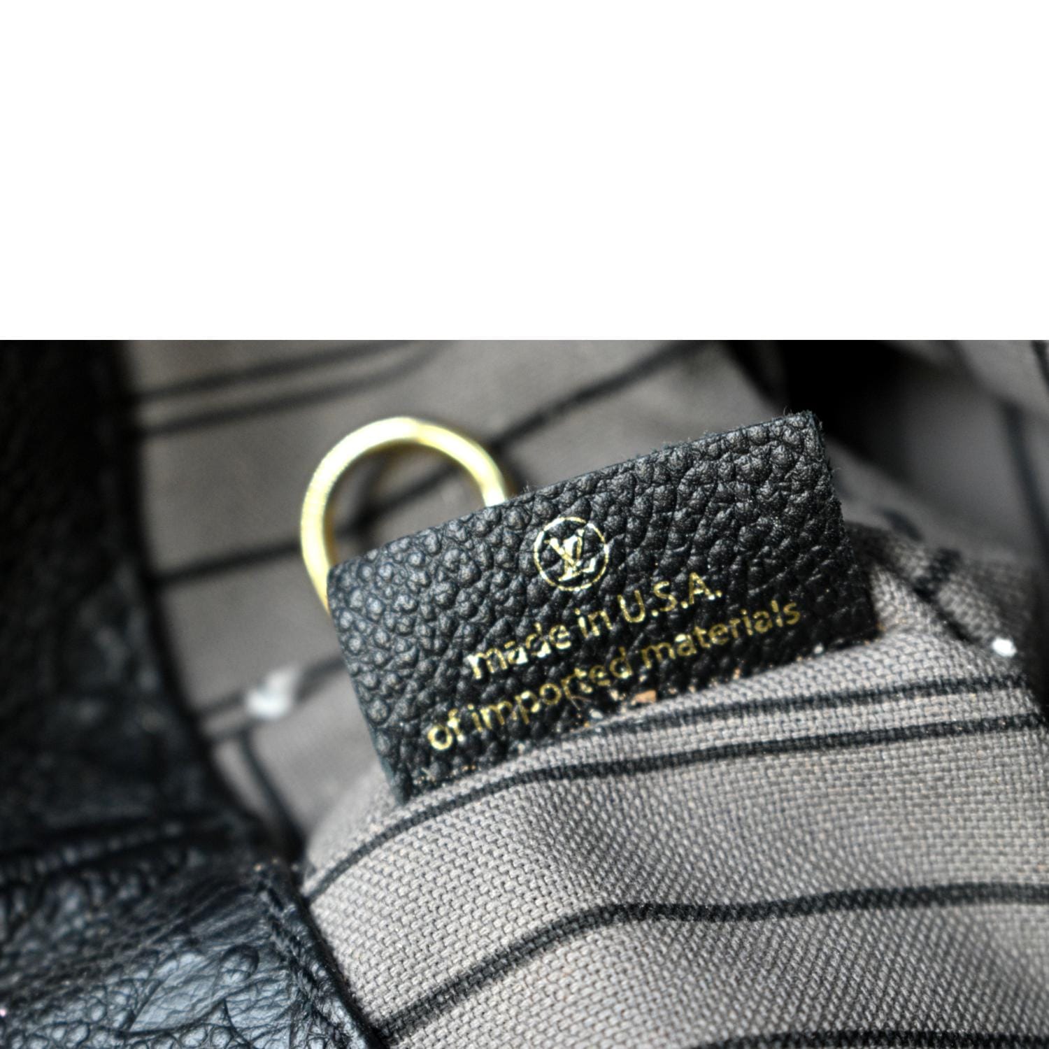 USED Louis Vuitton Empreinte Artsy MM Black Leather Hobo - MyDesignerly