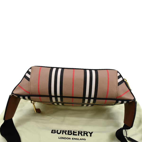Burberry Icon Stripe Sonny E-Canvas Bum Bag Archive - Top