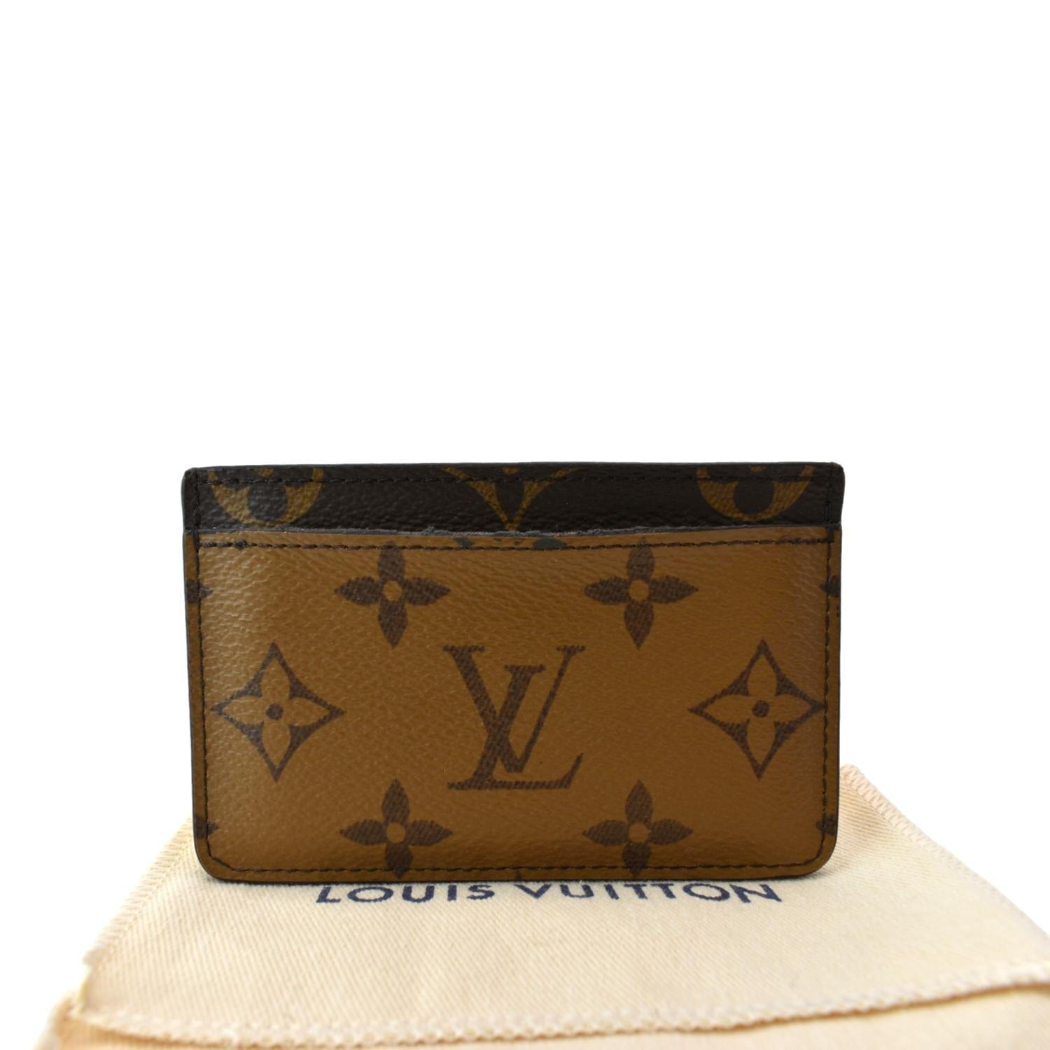 Louis Vuitton Monogram Canvas Envelope Business Card Holder (SHF