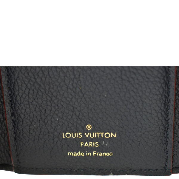 LOUIS VUITTON Victorine Monogram Empreinte Wallet Dark Navy Blue