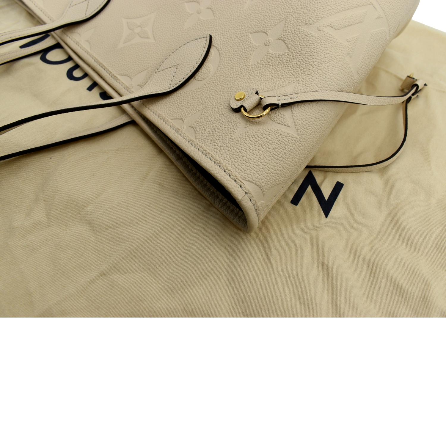 Louis Vuitton Neverfull MM Monogram Empriente Cream/Black