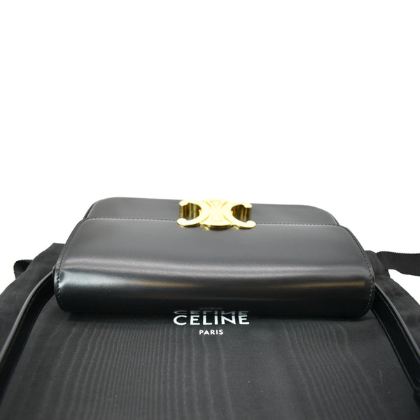 Celine Triomphe Calfskin Leather Shoulder Bag-DDH