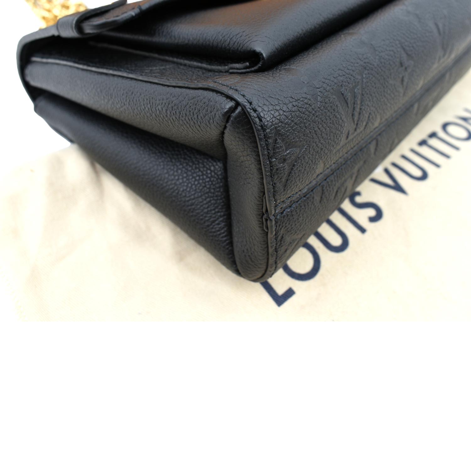 LOUIS VUITTON Vavin PM Empreinte Leather Chain Shoulder Bag + Tags