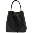 LOUIS VUITTON NeoNoe MM Monogram Empreinte Leather Shoulder Bag Black
