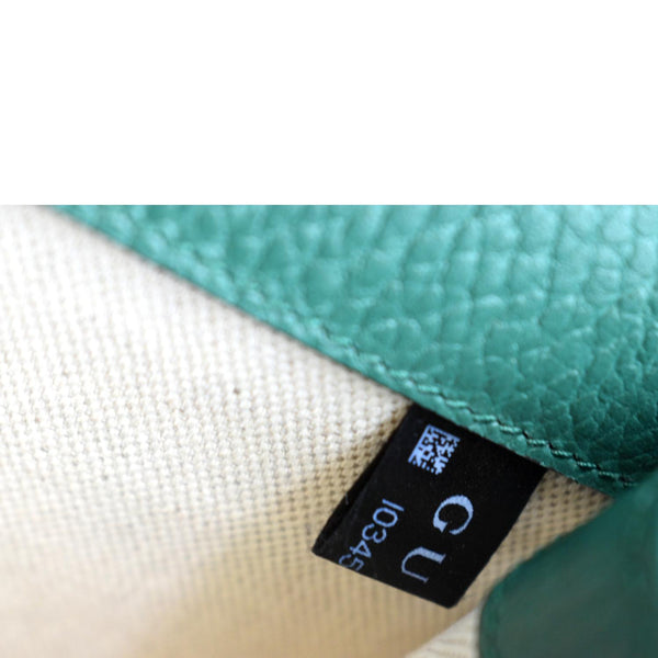 Gucci Dionysus Small Leather Shoulder Bag Emerald - Tag
