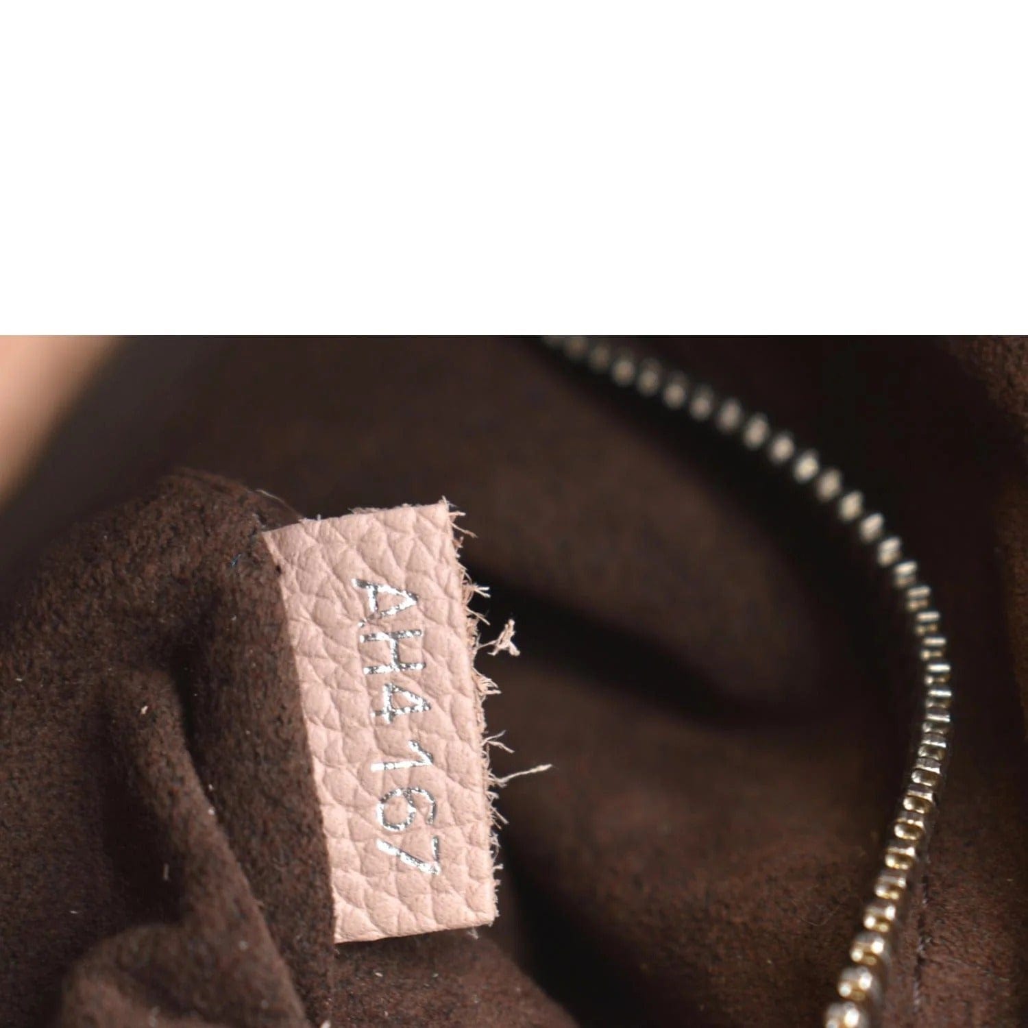 Ivory Perforated Monogram Mahina Leather Babylone Silver Hardware, 2015