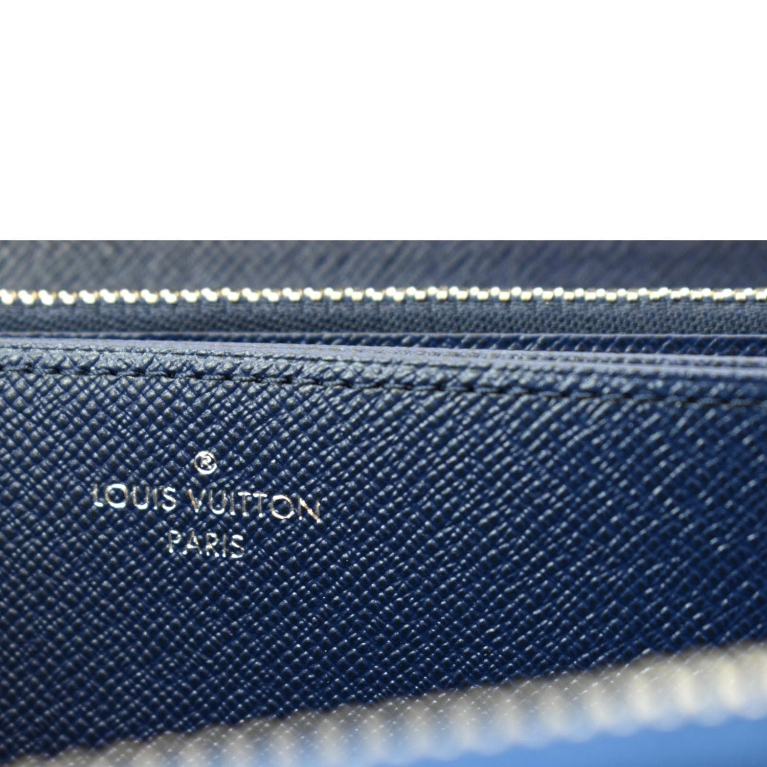 lv wallet blue monogram