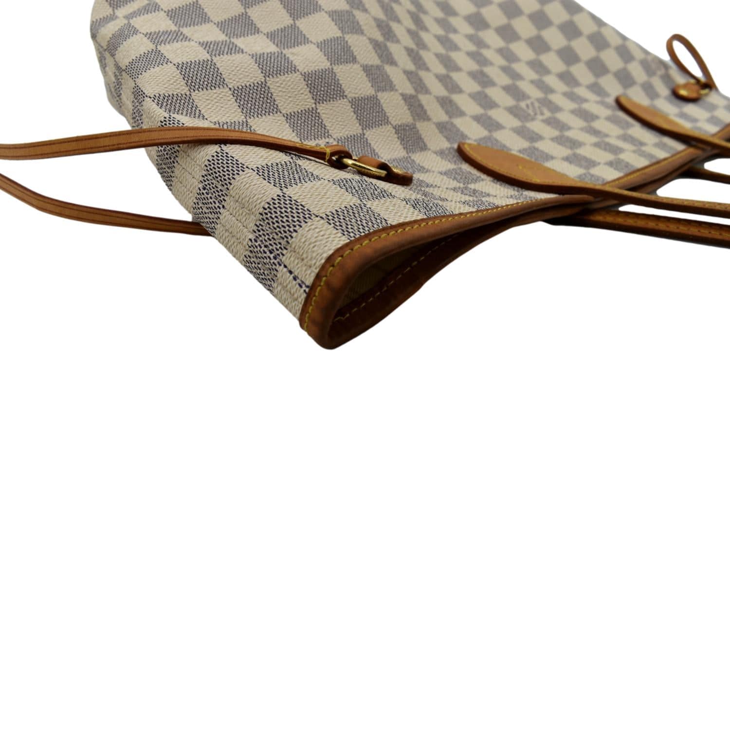 Louis Vuitton Damier Azur Neverfull MM Shoulder bag – Bagaholic
