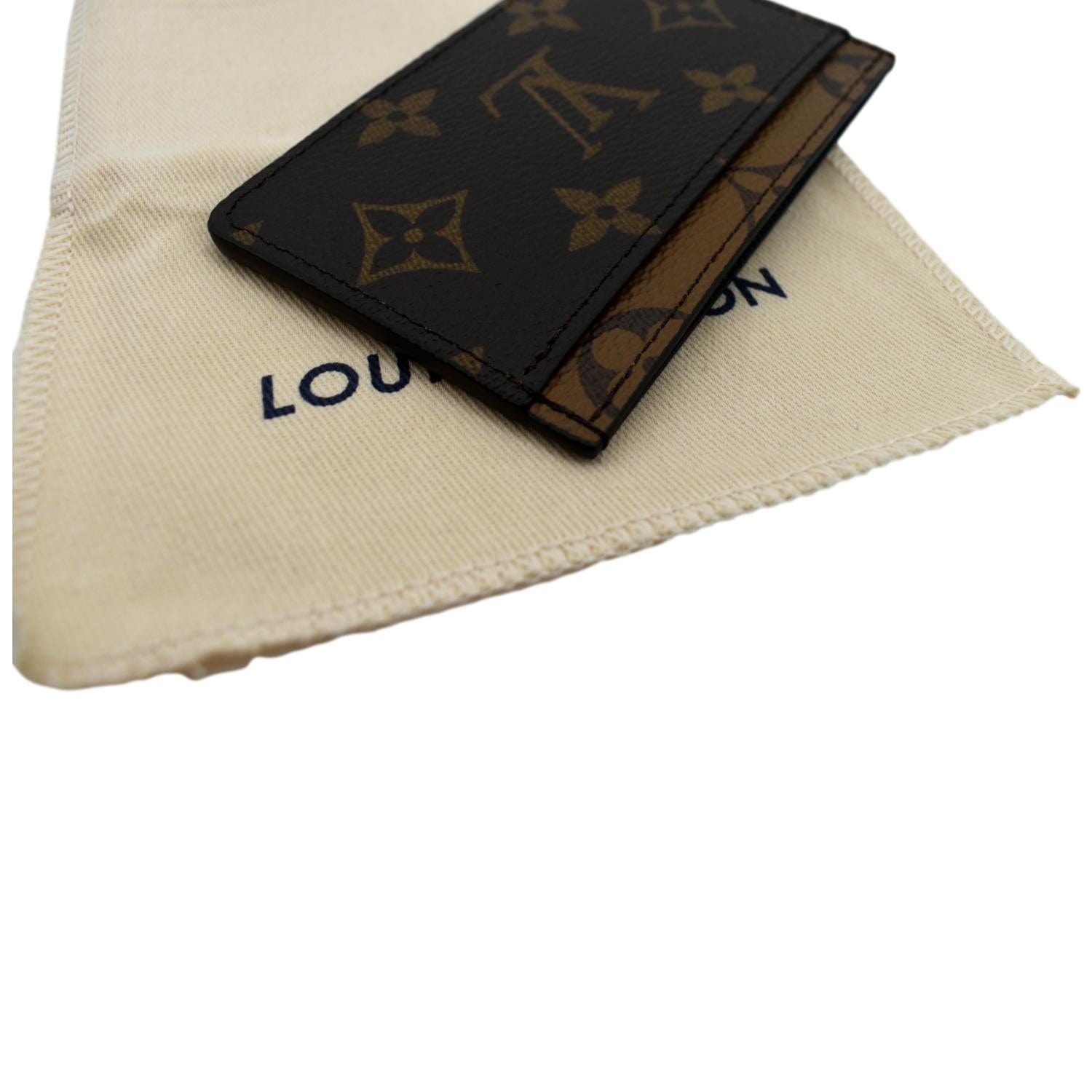 Louis Vuitton Monogram Photo Card Holder Wallet Case 