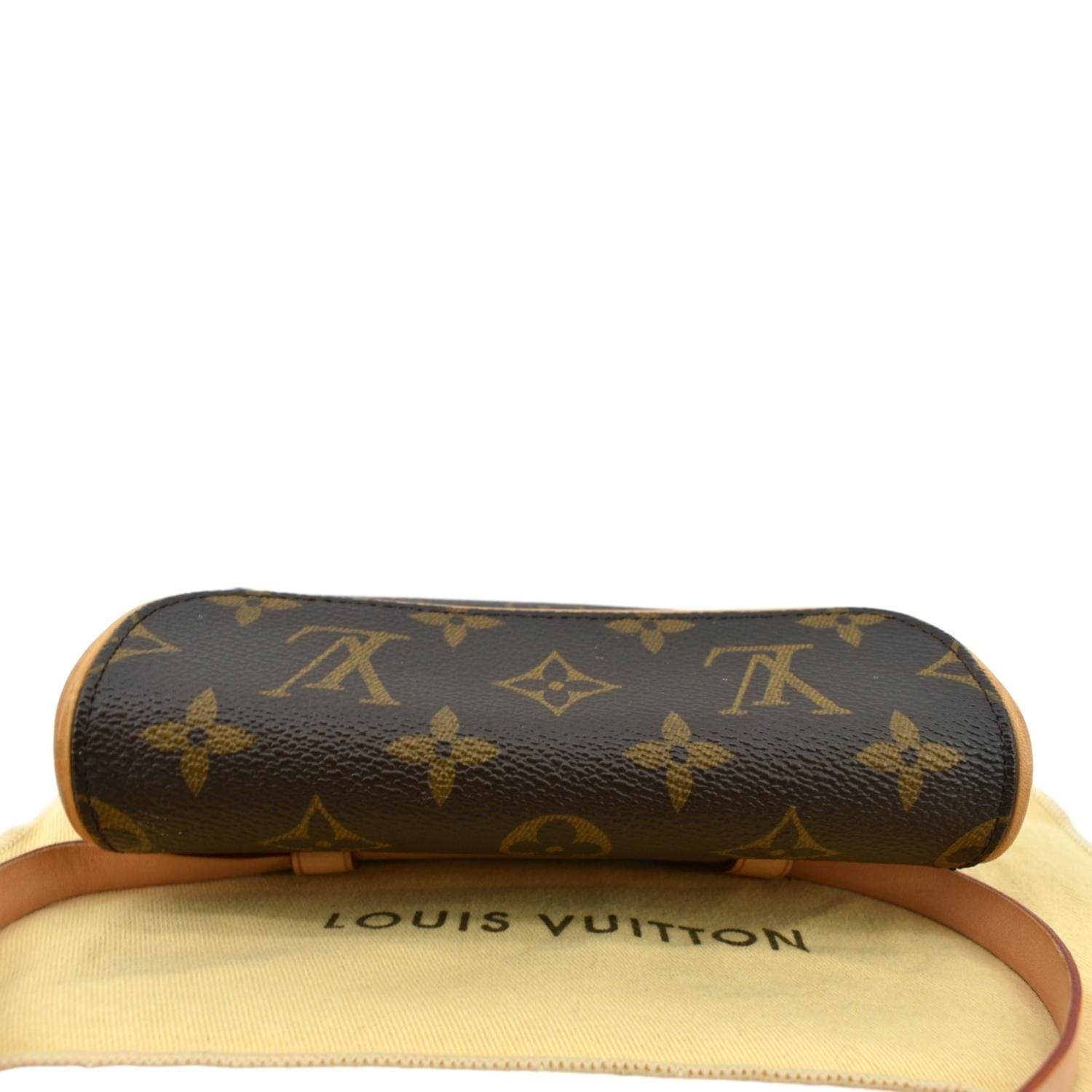 Authenticated Used Louis Vuitton Belt Bag Pochette Florantine Monogram  M51855 Waist Pouch S Size Nume FL0043 LOUIS VUITTON Flap Ladies Brown 