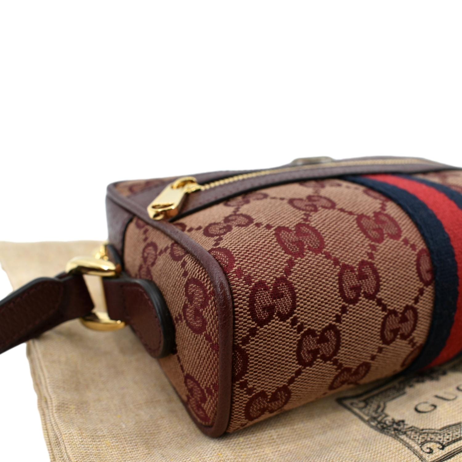 Ophidia GG Mini Crossbody Bag in Brown - Gucci