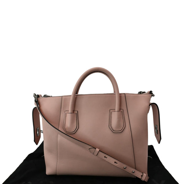 GIVENCHY Soft Medium Antigona Smooth Leather Crossbody Bag Light Pink