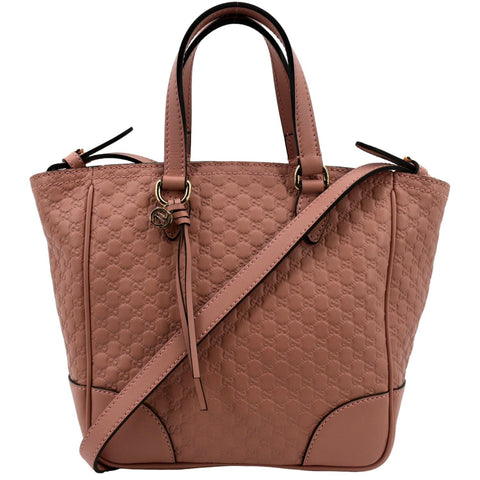 GUCCI Small Bree GG Leather Crossbody Bag Light Pink 449241