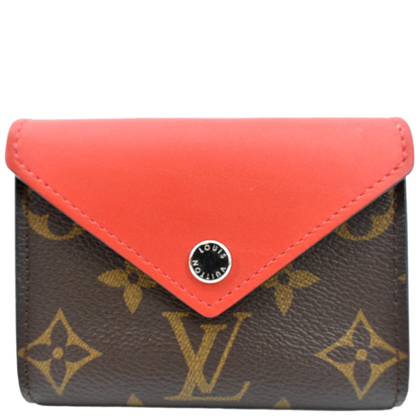 Louis Vuitton  Zoe Monogram Leather Wallet Cerise - Front